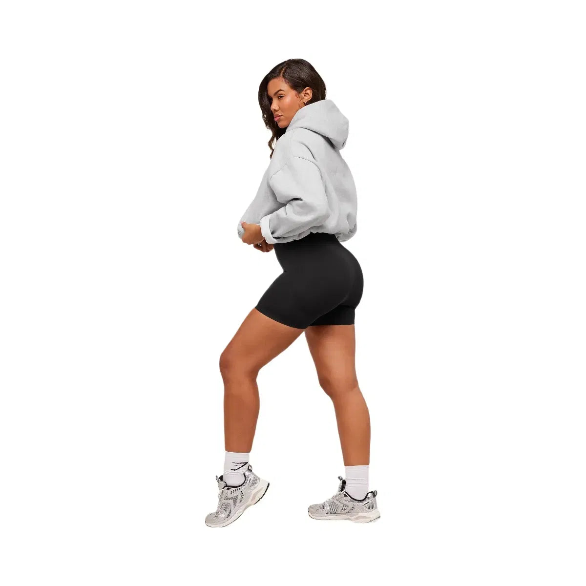 Gymshark Cosy Luxe Hoodie - Soft Grey Marl
