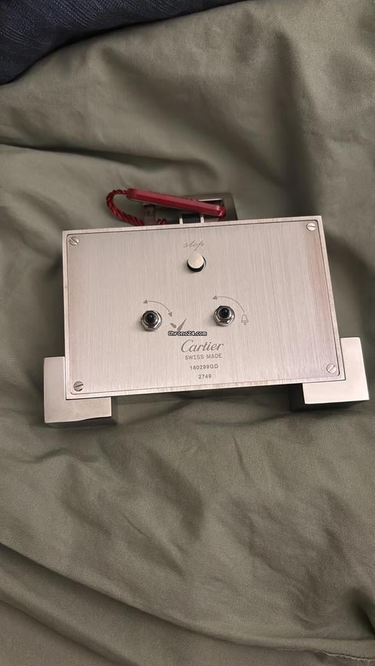 Cartier Table Clock