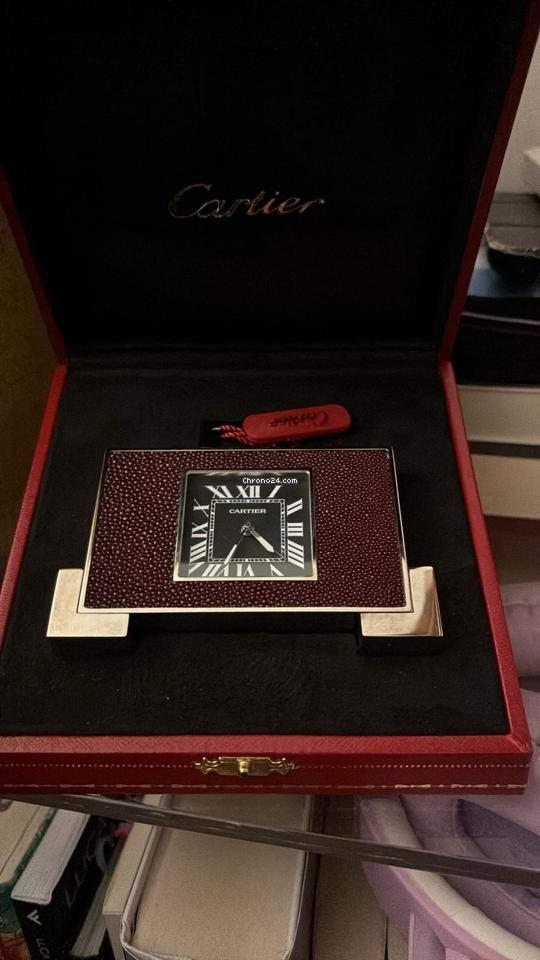 Cartier Table Clock