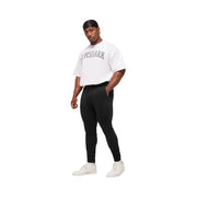 Gymshark Power Wordmark Jogger - Black/Asphalt Grey