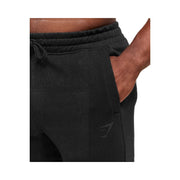 Gymshark Power Wordmark Jogger - Black/Asphalt Grey
