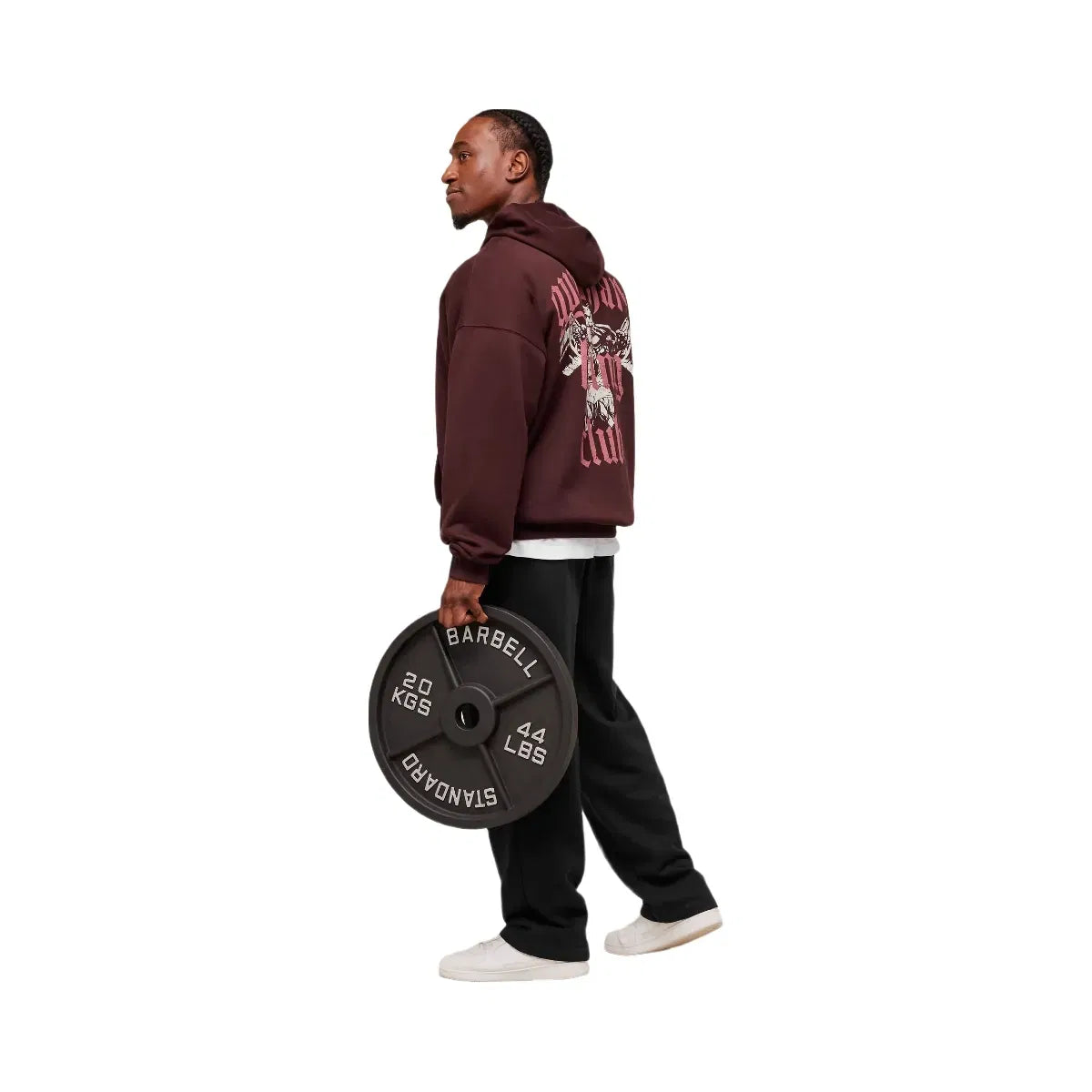 Gymshark Lifting Club Hoodie - Rich Maroon