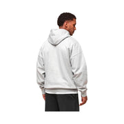 Gymshark Crest Oversized Hoodie - Light Grey Marl