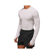 Gymshark everywear Warp Knit LS T-Shirt - Tame Grey