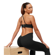 Gymshark Lifting Dipped Waistband Flared Leggings Black