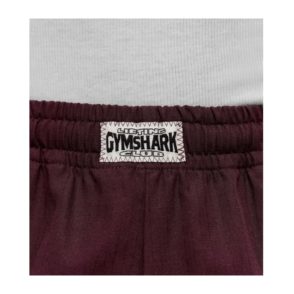 Gymshark Straight Leg Pumper Pants Oversized Fit Cherry Purple