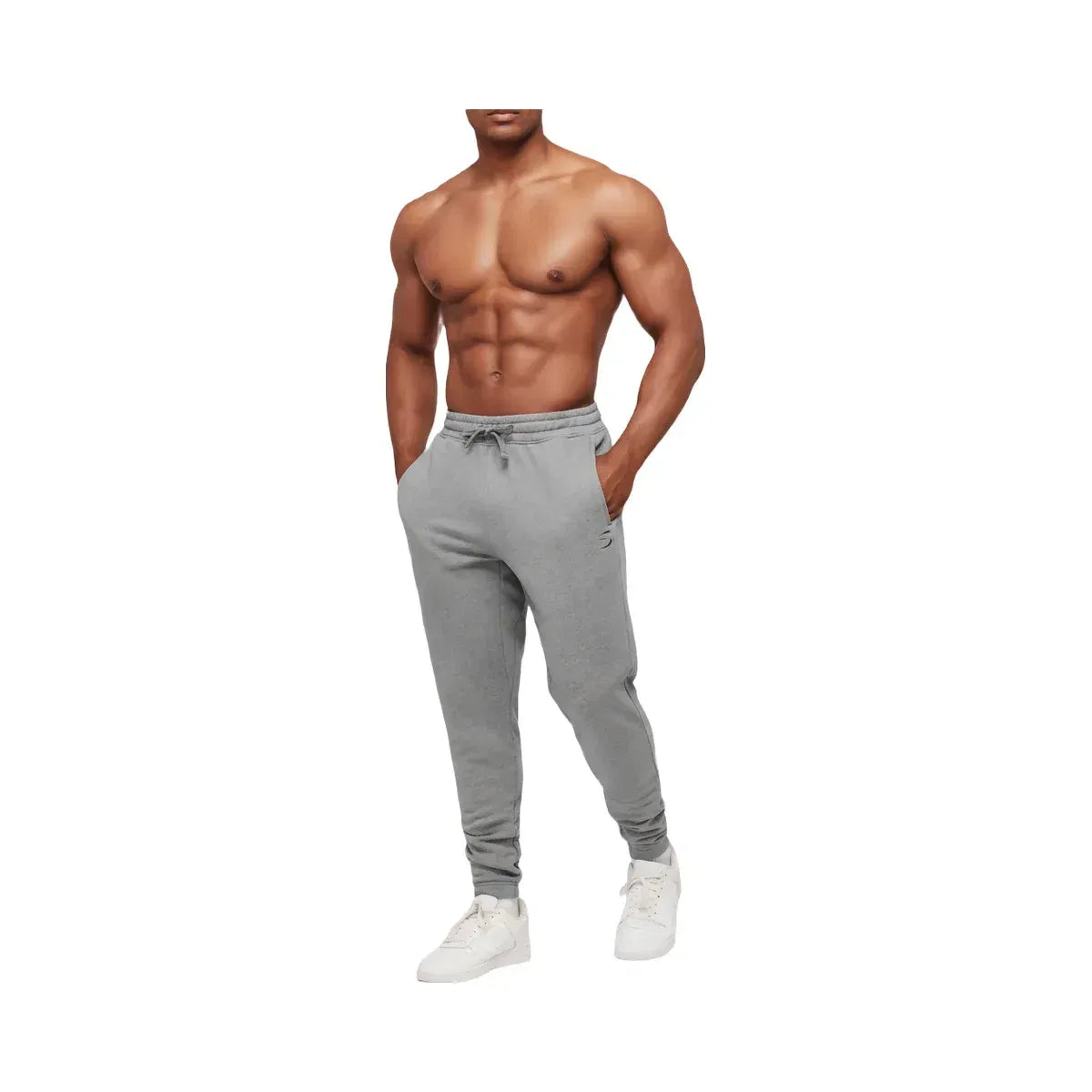 Gymshark Power Wordmark Jogger Oversized Fit Charcoal Core Marl