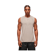 Gymshark Apex Seamless Tank Slim Fit Mushroom Grey/Pitch Grey