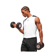 Gymshark Arrival Block Tank Regular Fit White