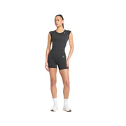 Gymshark Vital Scoop Neck Top Black Marl