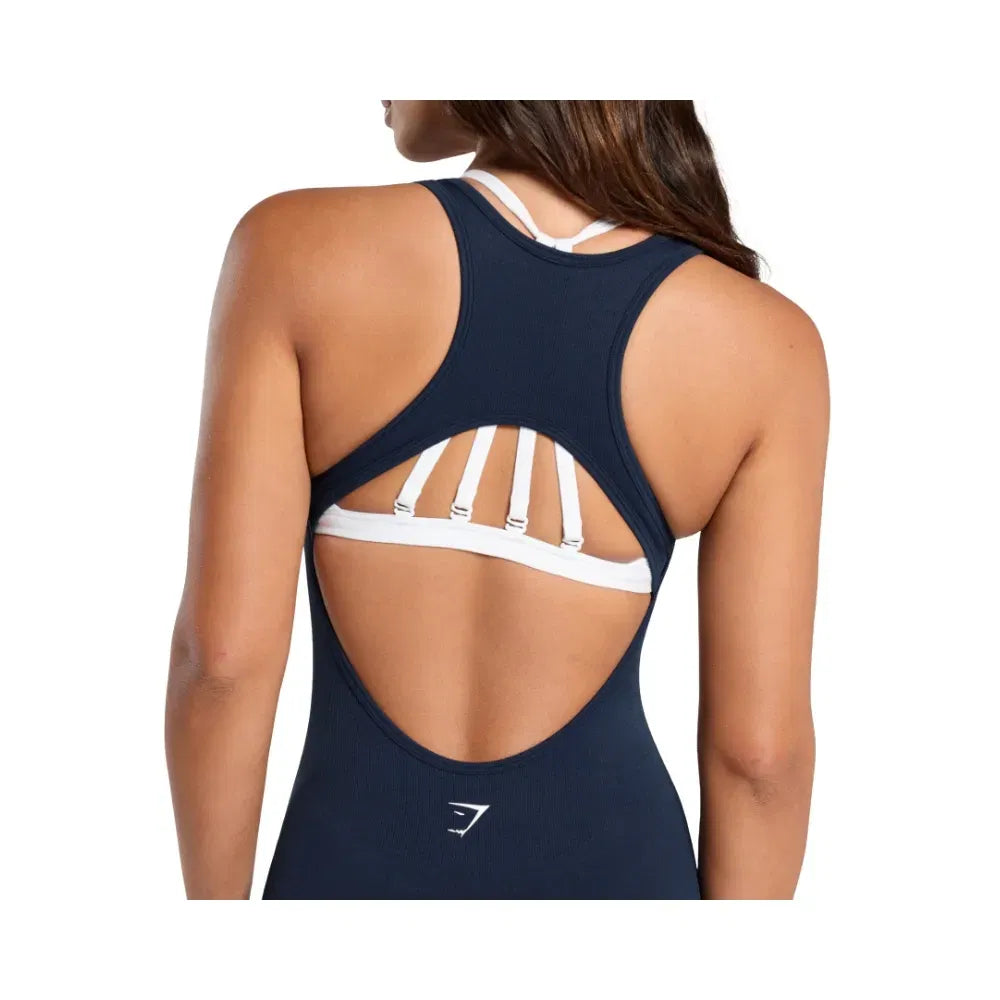 Gymshark Everyday Seamless All in One Bodysuit Navy
