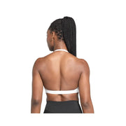 Gymshark Minimal Halterneck Sports Bra - Light Support White
