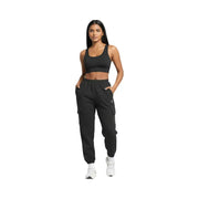 Gymshark Fleece Cargo Joggers Black