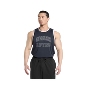 Gymshark Mesh Tank Regular Fit Heavy Blue