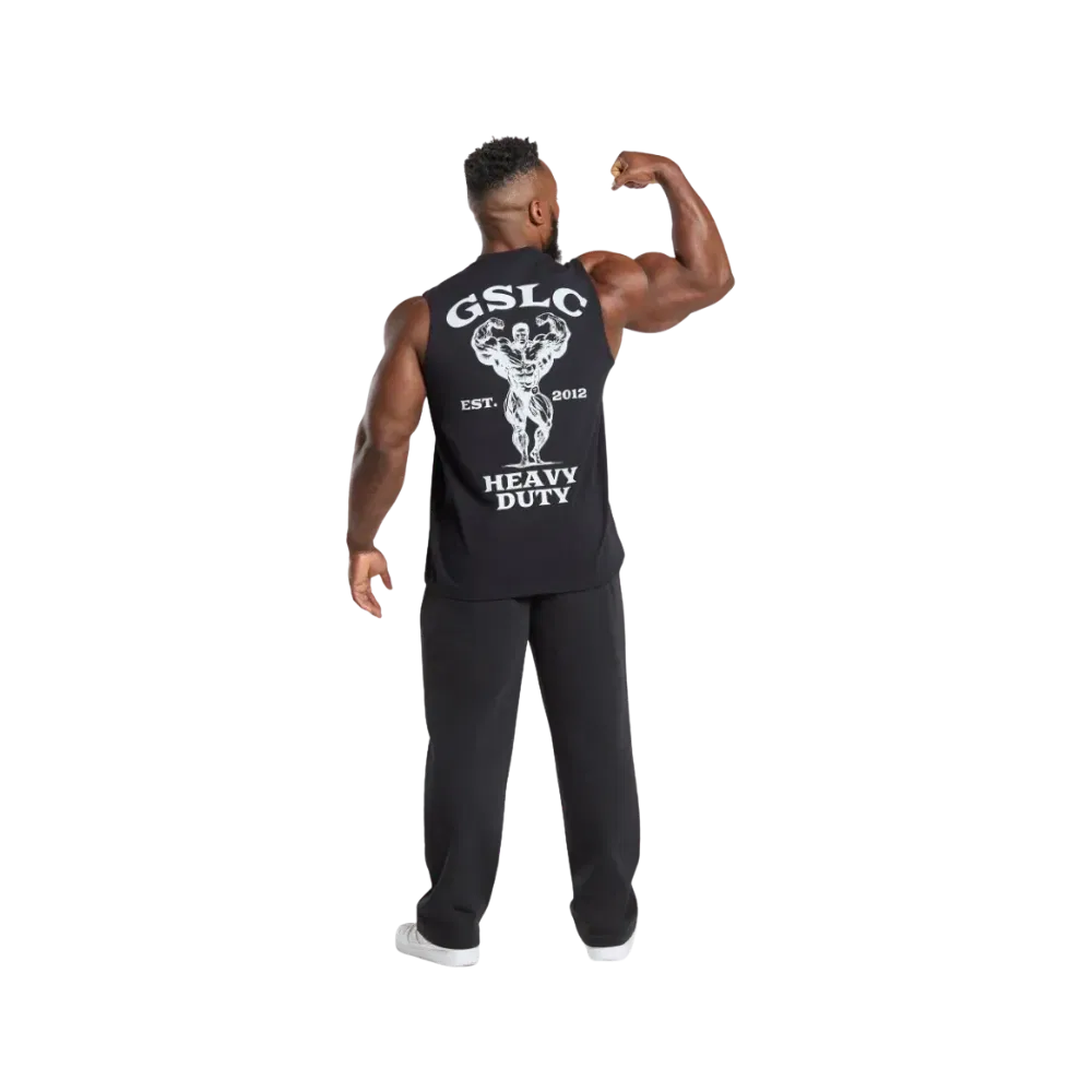 Gymshark Heavy Duty Tank Oversized Fit Black
