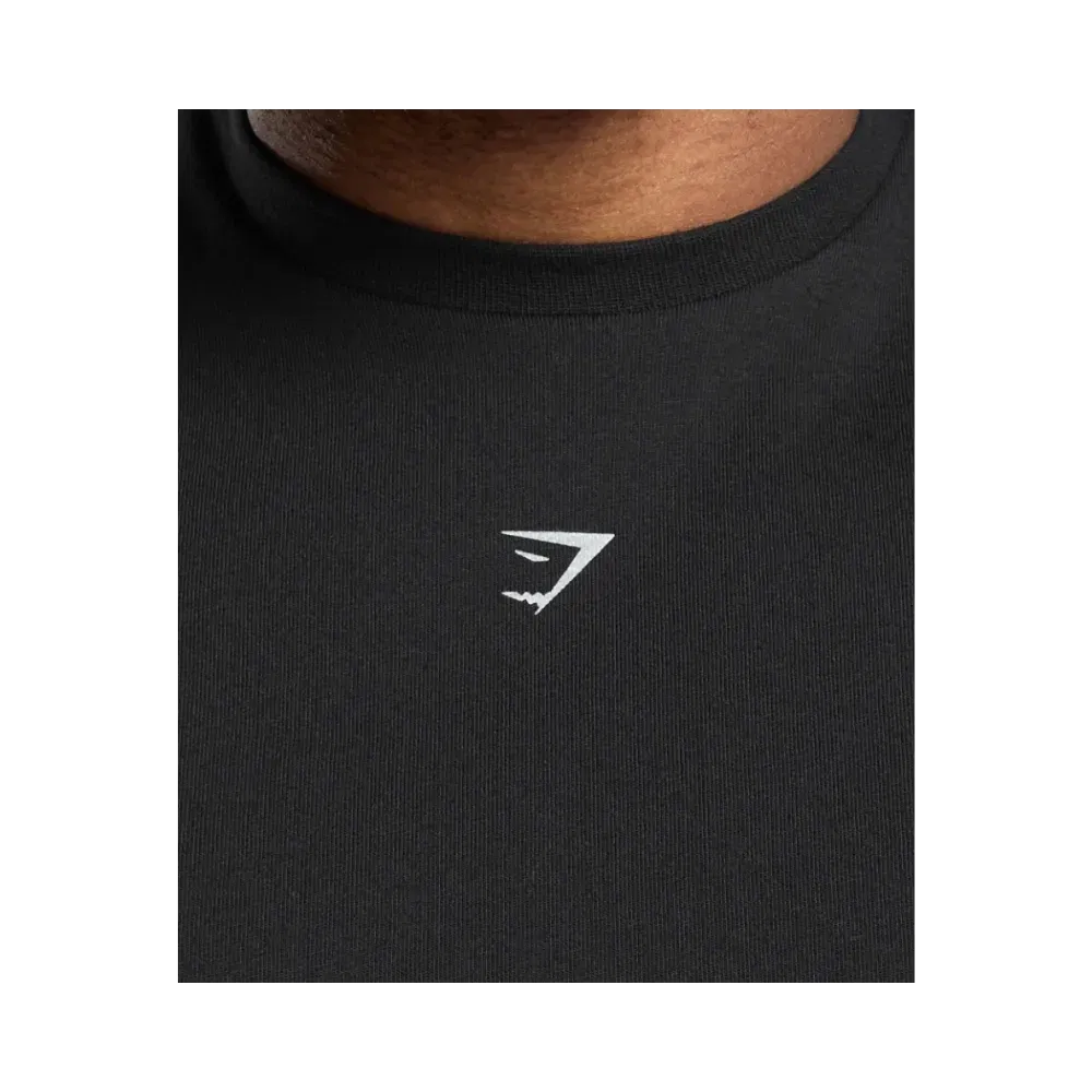 Gymshark Heavy Duty Tank Oversized Fit Black