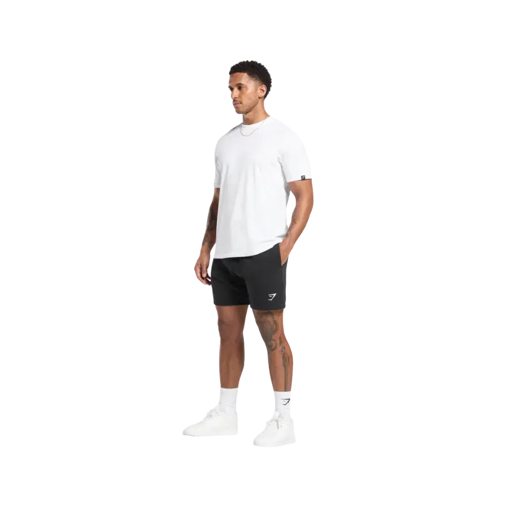 Gymshark Crest 7" Shorts Slim Fit Black