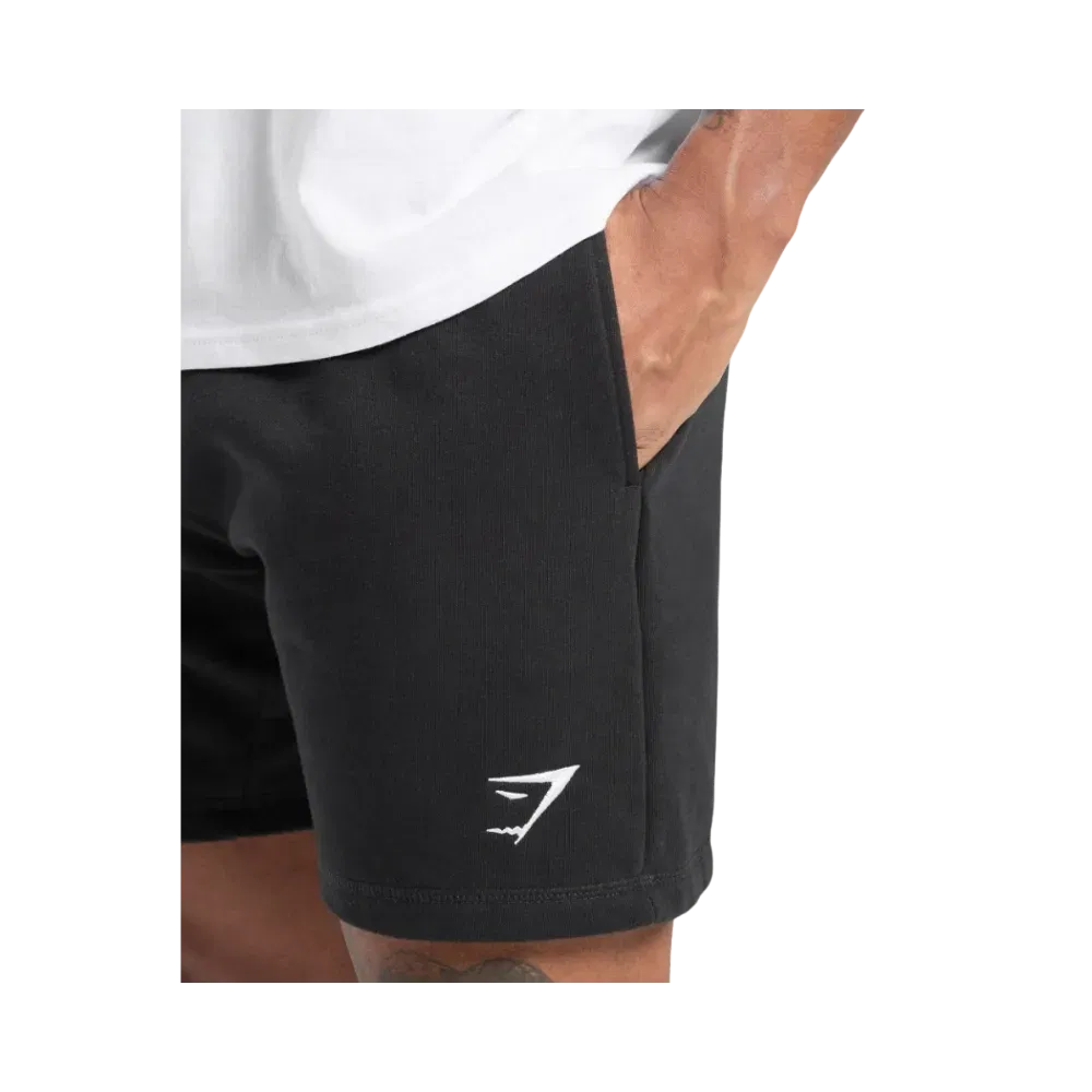 Gymshark Crest 7" Shorts Slim Fit Black