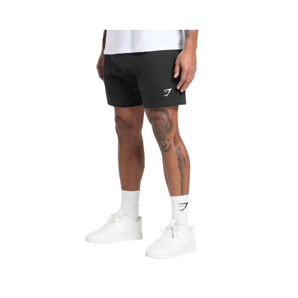Gymshark Crest 7" Shorts Slim Fit Black
