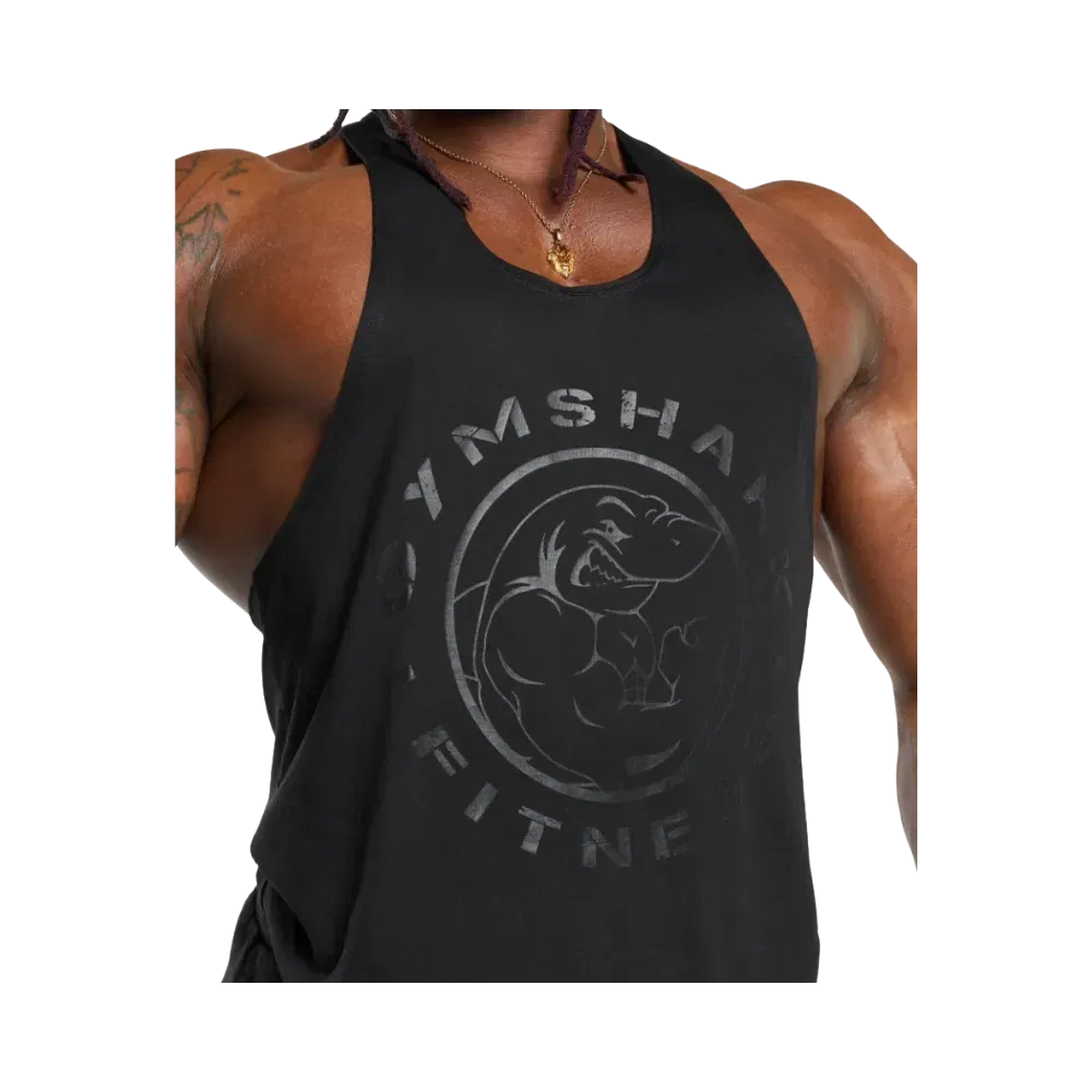 Gymshark Legacy Stringer Slim Fit Black