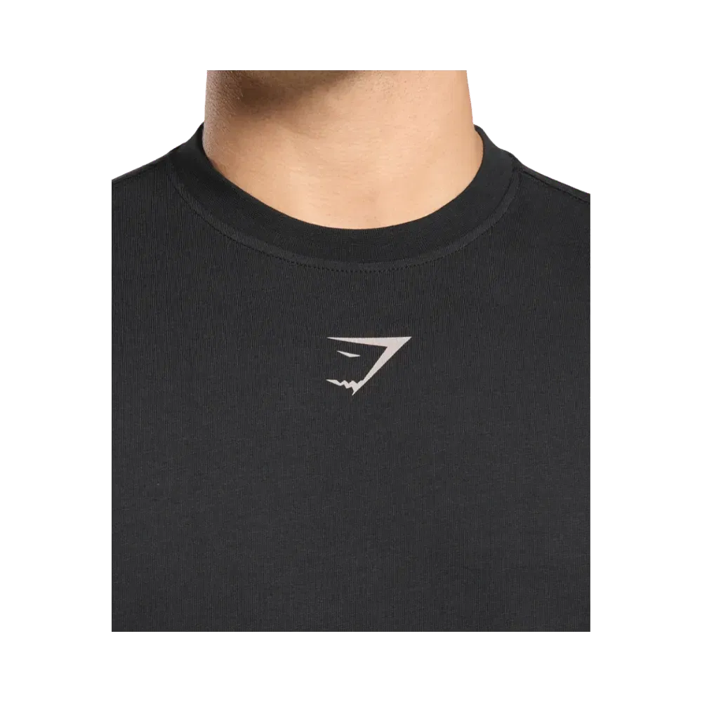 Gymshark Lifting Club T-Shirt Oversized Fit Black