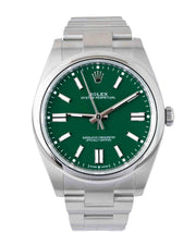 Rolex | Oyster Perpetual | 124300 | Steel | 41 mm | Green | Automatic