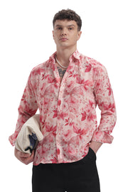Peach Petals I'MHERE Essentials full sleeve shirts