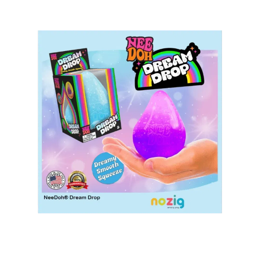 NeeDoh Dream Drop Squishy Fidget Toy Pink