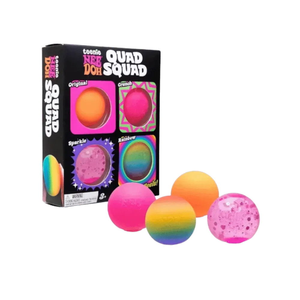 NeeDoh Teenie Quad Squad Squishy Fidget Toy