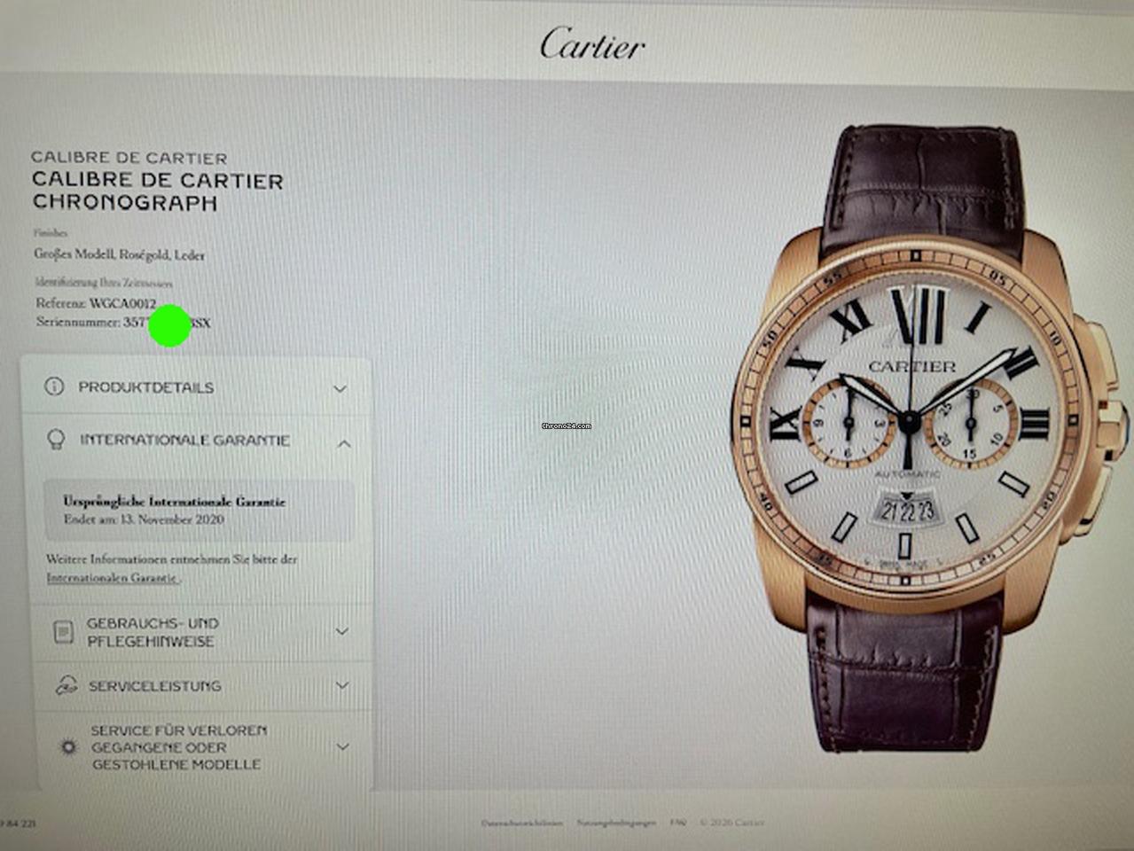 Cartier Calibre de Cartier