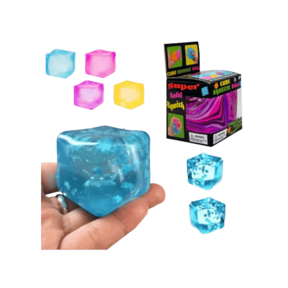 NeeDoh Nice Ice Baby Squishy Fidget Toy Blue