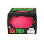 NeeDoh Funky Pup Squishy Fidget Toy Pink