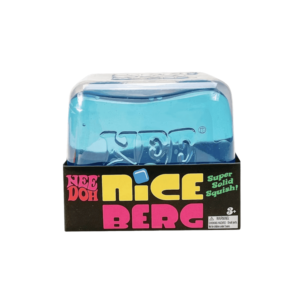 NeeDoh Nice Berg Squishy Fidget Toy Blue