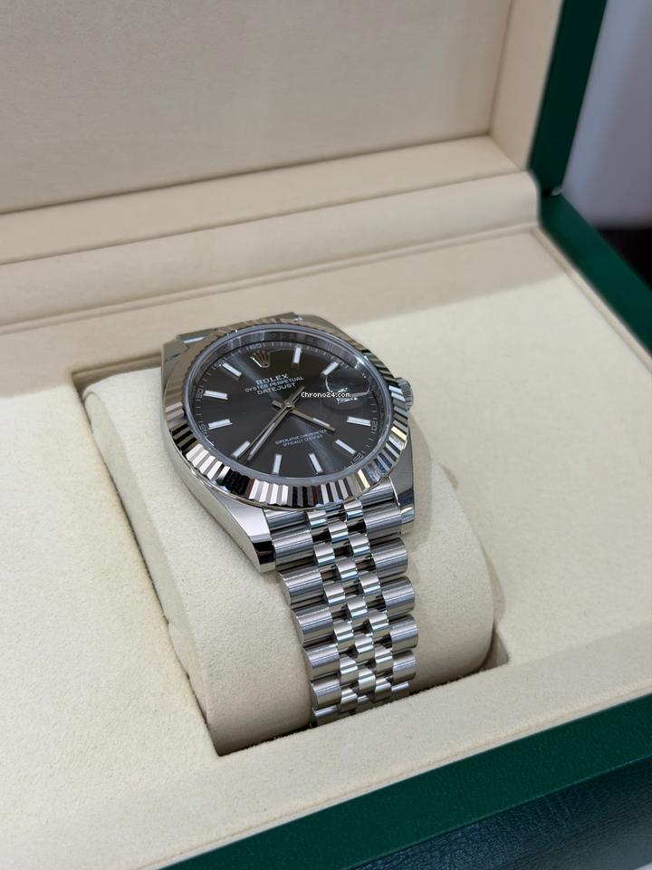 Rolex | Datejust | 126334 | Steel | 40 mm | Steel | Grey | Automatic