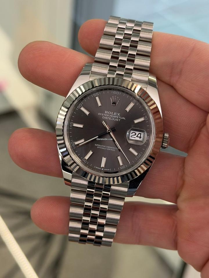Rolex | Datejust | 126334 | Steel | 40 mm | Steel | Grey | Automatic