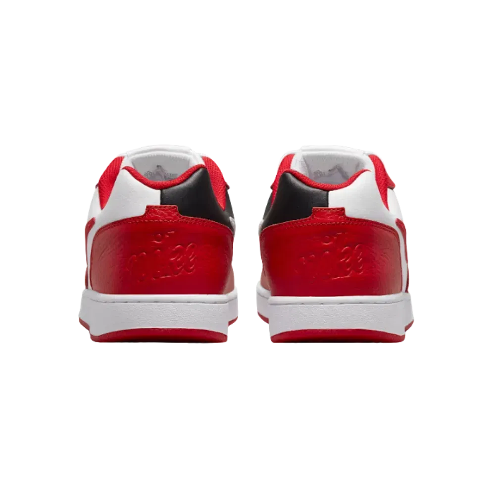 Nike Ebernon Low PRM White University Red Black