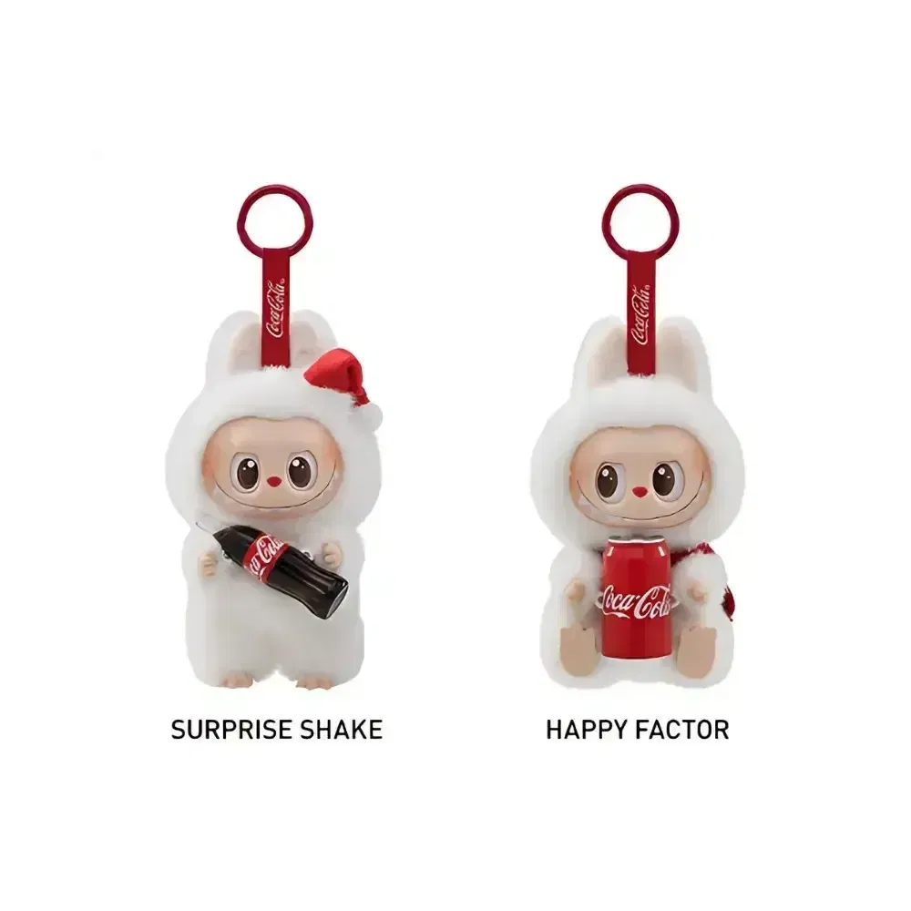 BUY 1 GET 1 FREE - Pop Mart Labubu The Monsters Have a Seat + Coca-Cola Vinyl Face Sealed Case Pack of 2