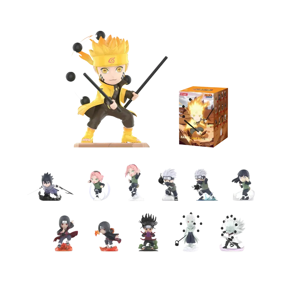 Pop Mart Naruto Ninkai Taisen Series Figure Single Blind Box