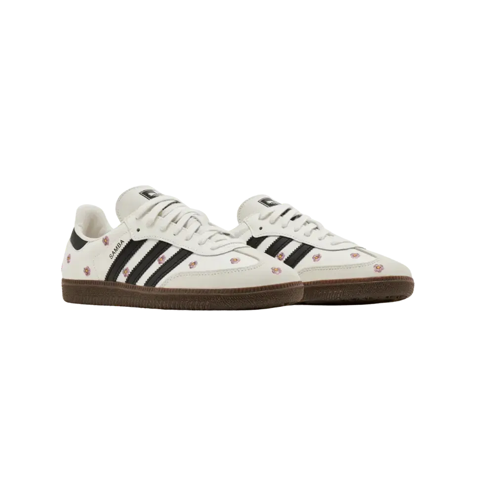 Adidas Wmns Samba OG 'White Floral Embroidery'