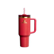 Stanley The Quencher H2.0 Flowstate Tumbler Scarlet Tinsel