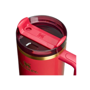 Stanley The Quencher H2.0 Flowstate Tumbler Scarlet Tinsel