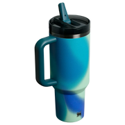 Stanley The New Frequency Quencher ProTour Flip Straw Tumbler | 40 OZ Coastal Teal Motion