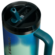 Stanley The New Frequency Quencher ProTour Flip Straw Tumbler | 40 OZ Coastal Teal Motion