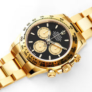 Rolex | Daytona | 126508 | Yellow gold | 40 mm | Yellow gold | Black | Automatic