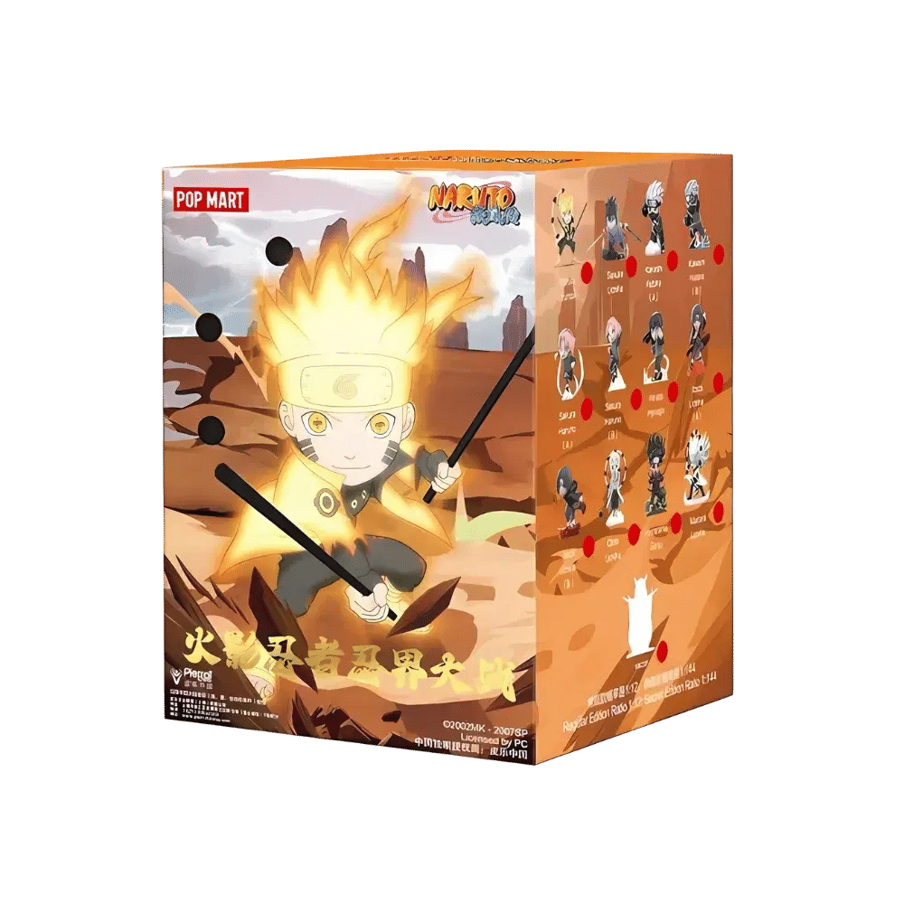 Pop Mart Naruto Ninkai Taisen Series Figure Single Blind Box