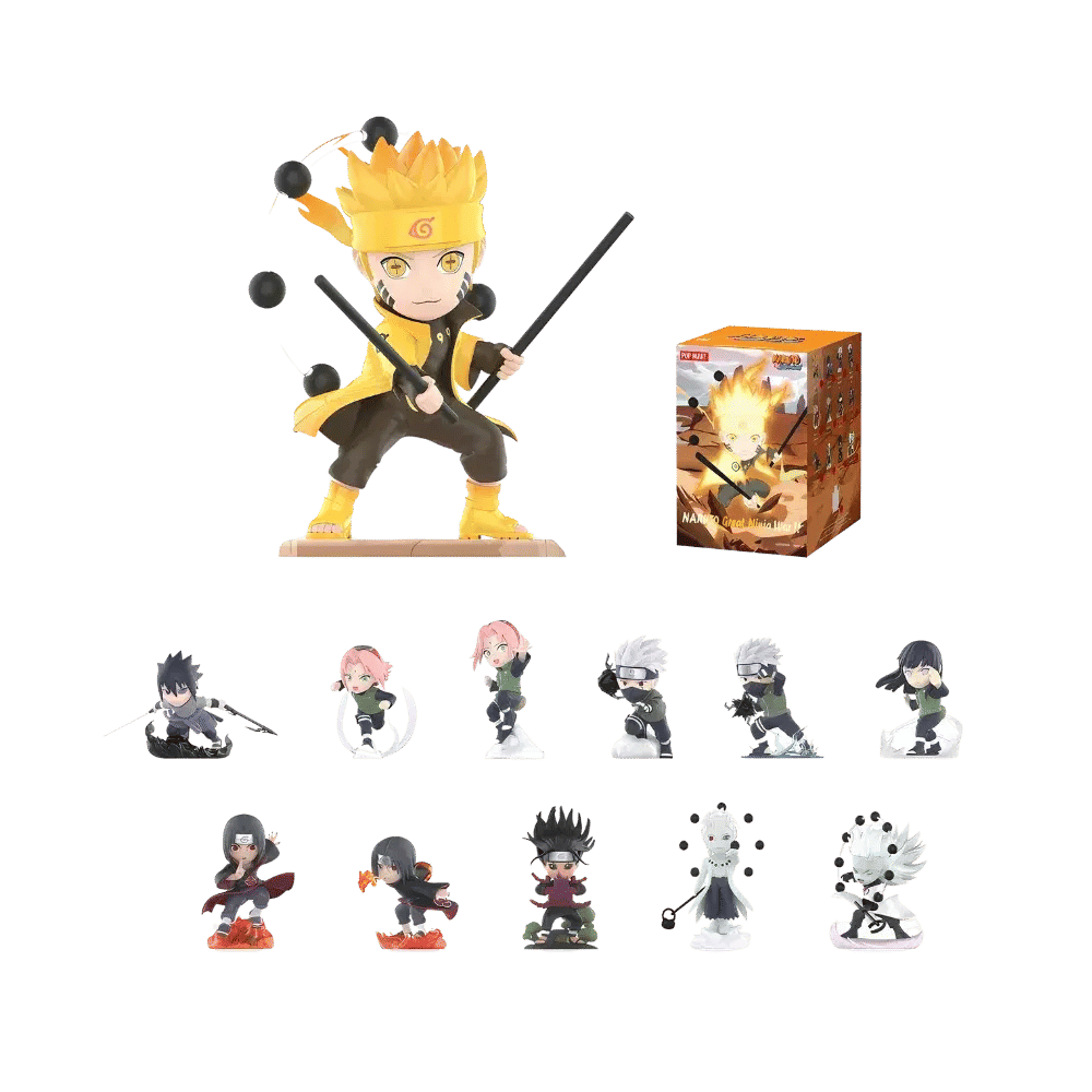 Pop Mart Naruto Ninkai Taisen Series Figure Single Blind Box