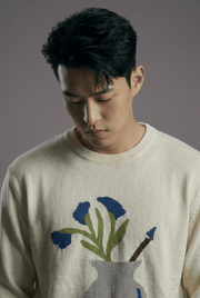 Vase Jacquard Sweater