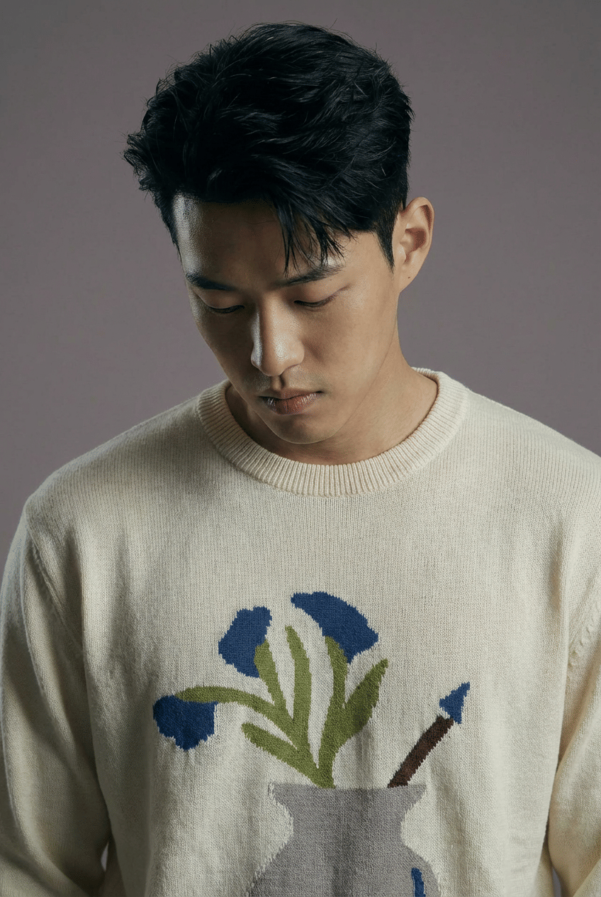 Vase Jacquard Sweater