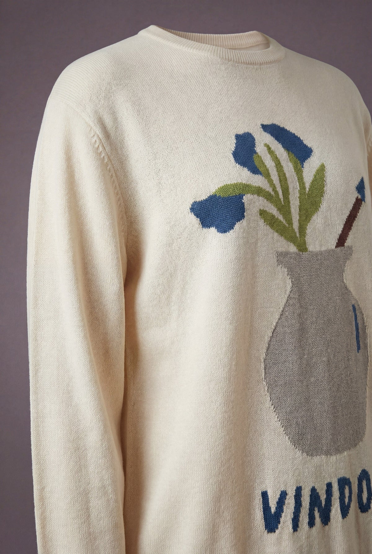 Vase Jacquard Sweater