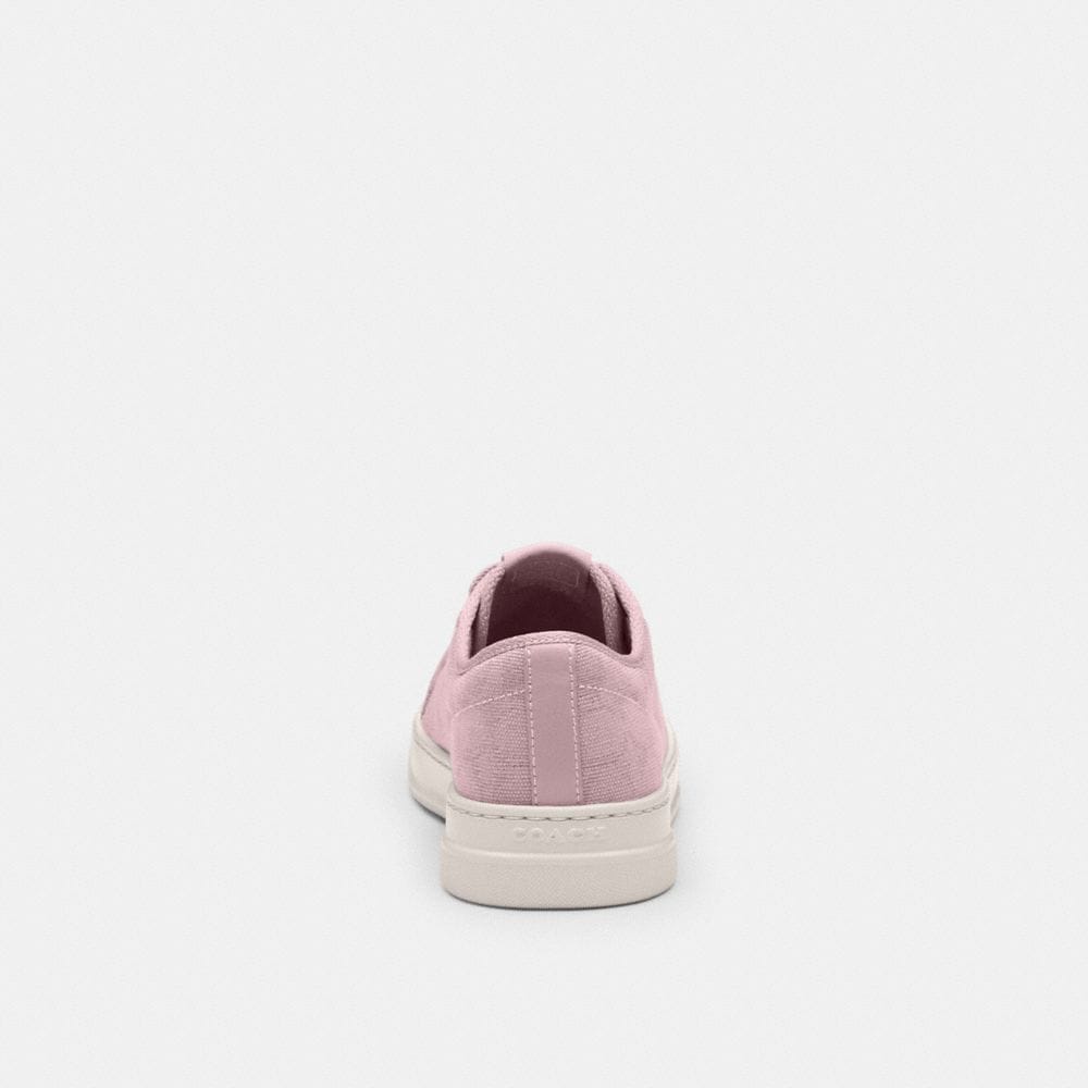 Women's Coach Canvas Sneaker Carnation Chalk